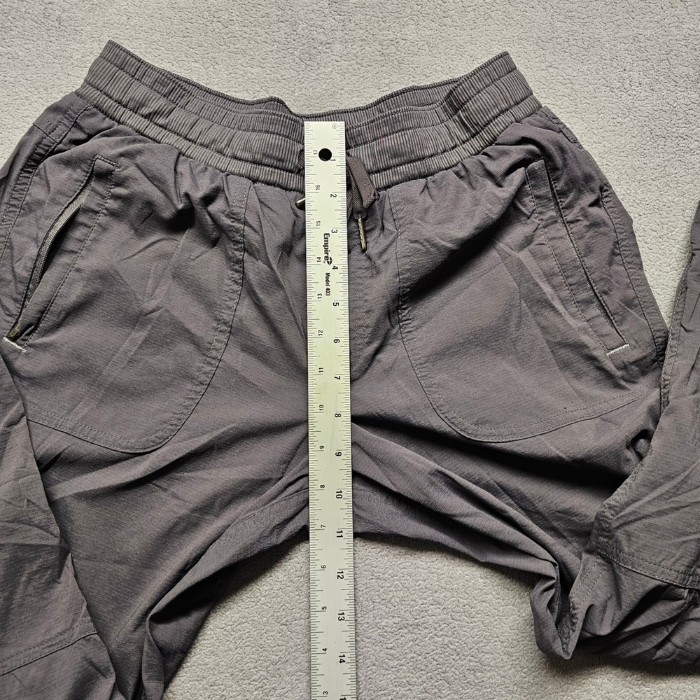 LL Bean Vista Camp Pants Womens Size S Tall Gray Stretch Outdoor TravelHiking - Picture 4 of 11